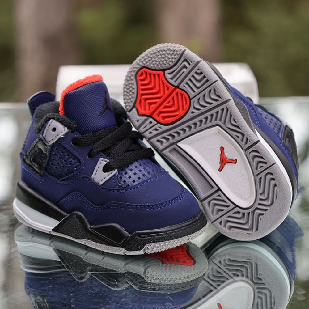 Nike Air Jordan 4 Retro Winter TD Loyal Blue Size 4C